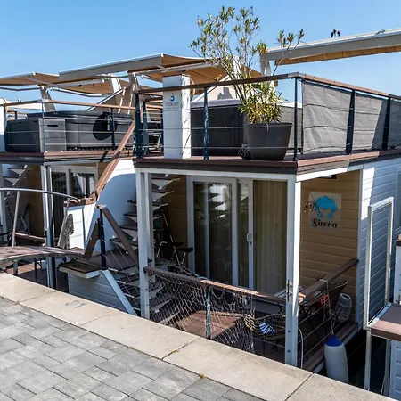 Sirena Lux Seahouse In Marina Portoroz, Beachfront With Terrace And Jacuzzi